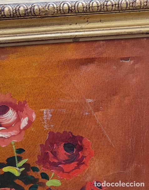 Otros objetos de arte: CUADRO, PINTURA SOBRE LIENZO, ROSAS - Foto 3
