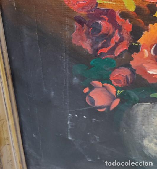Otros objetos de arte: CUADRO, PINTURA SOBRE LIENZO, ROSAS - Foto 5