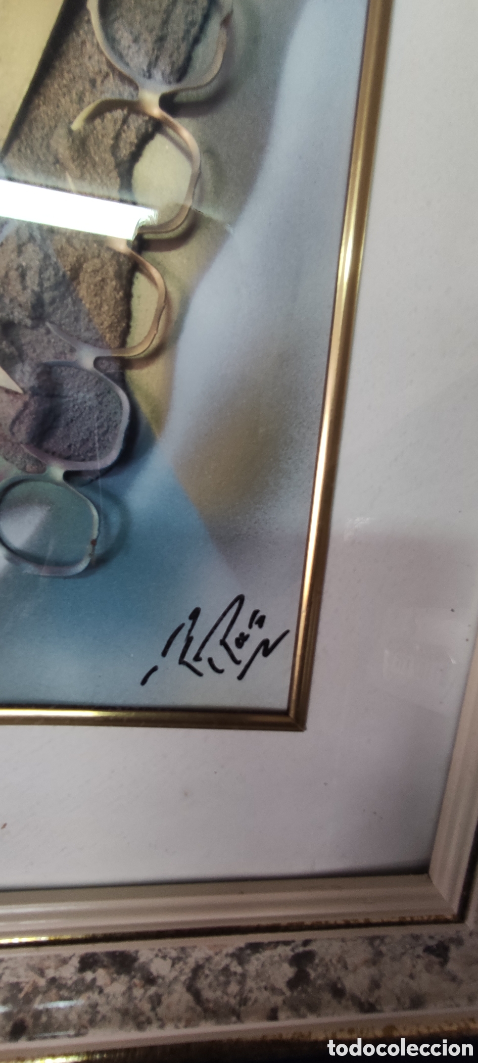 Otros objetos de arte: Cuadro, Obra abstracta firma autor - Foto 5