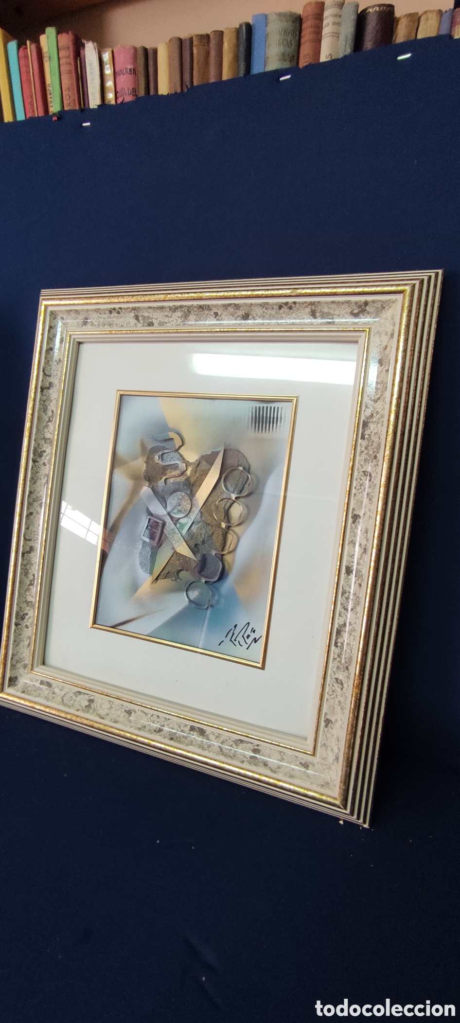 Otros objetos de arte: Cuadro, Obra abstracta firma autor - Foto 7