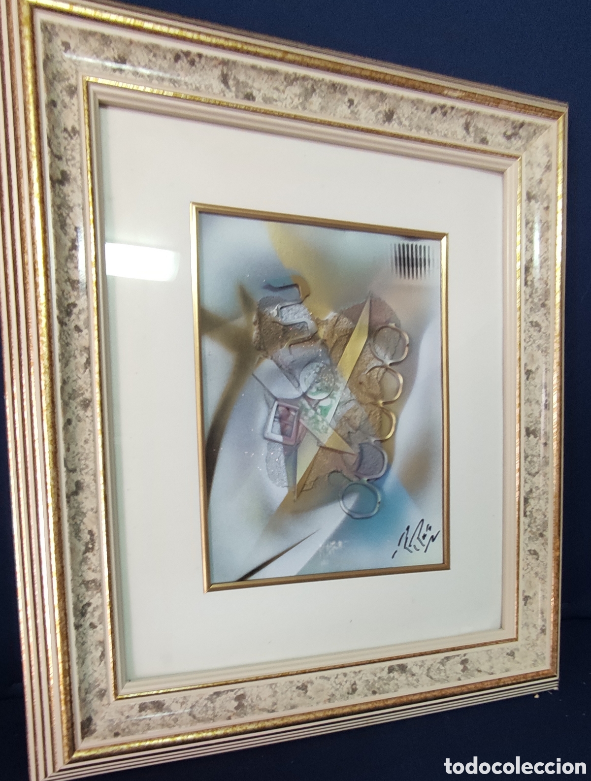 Otros objetos de arte: Cuadro, Obra abstracta firma autor - Foto 1