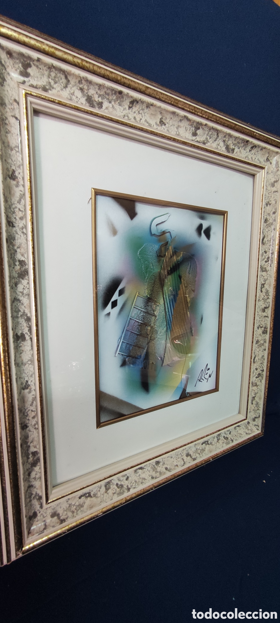 Otros objetos de arte: Cuadro, Obra abstracta en relieve - Foto 5