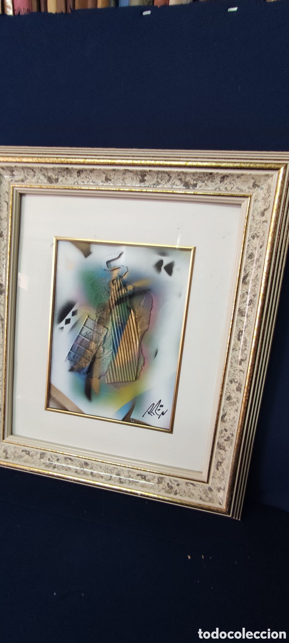 Otros objetos de arte: Cuadro, Obra abstracta en relieve - Foto 7