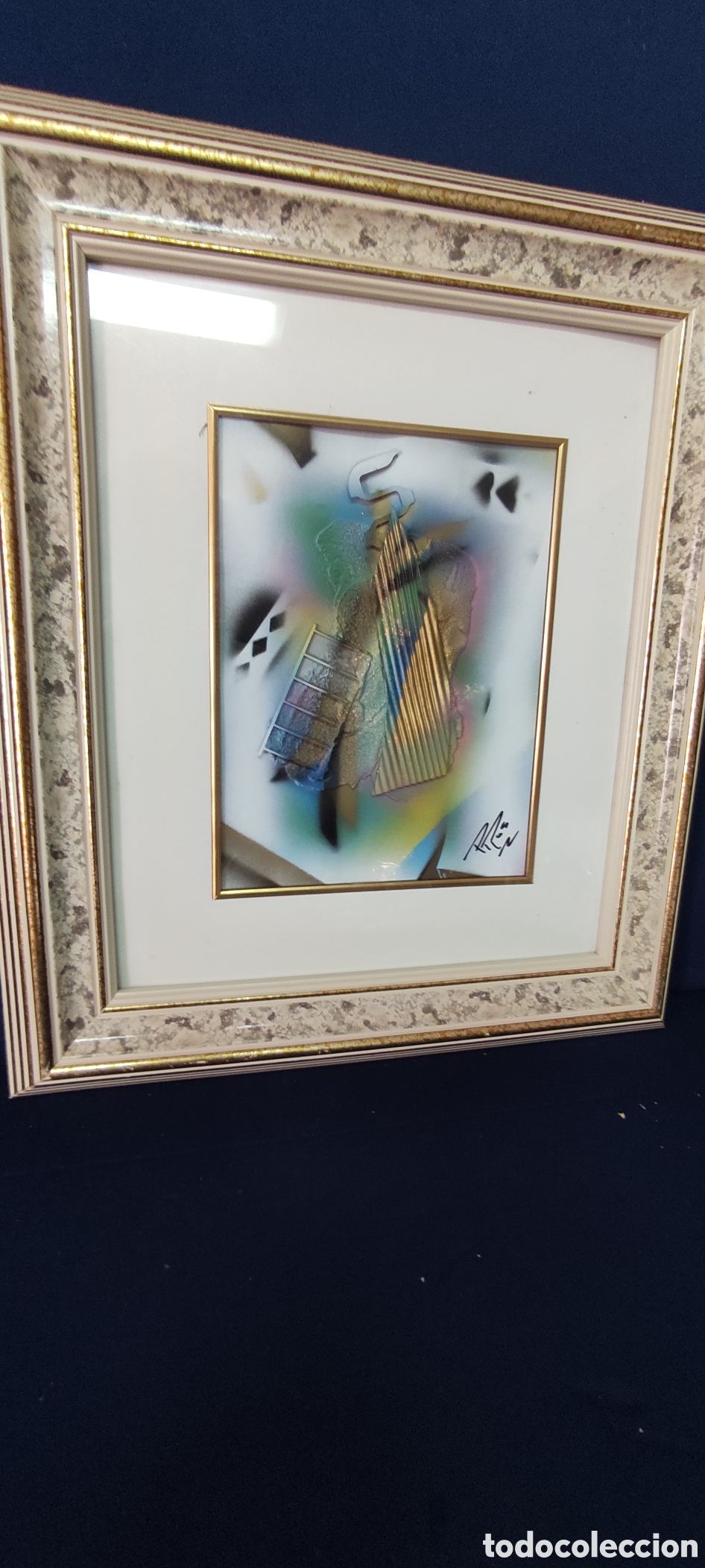 Otros objetos de arte: Cuadro, Obra abstracta en relieve - Foto 10