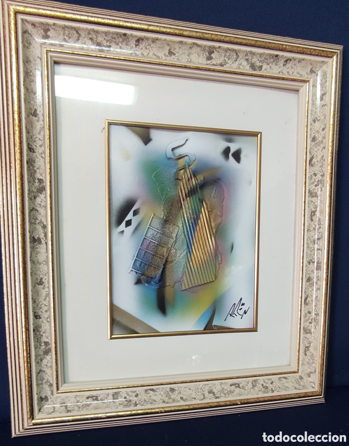 Otros objetos de arte: Cuadro, Obra abstracta en relieve - Foto 1