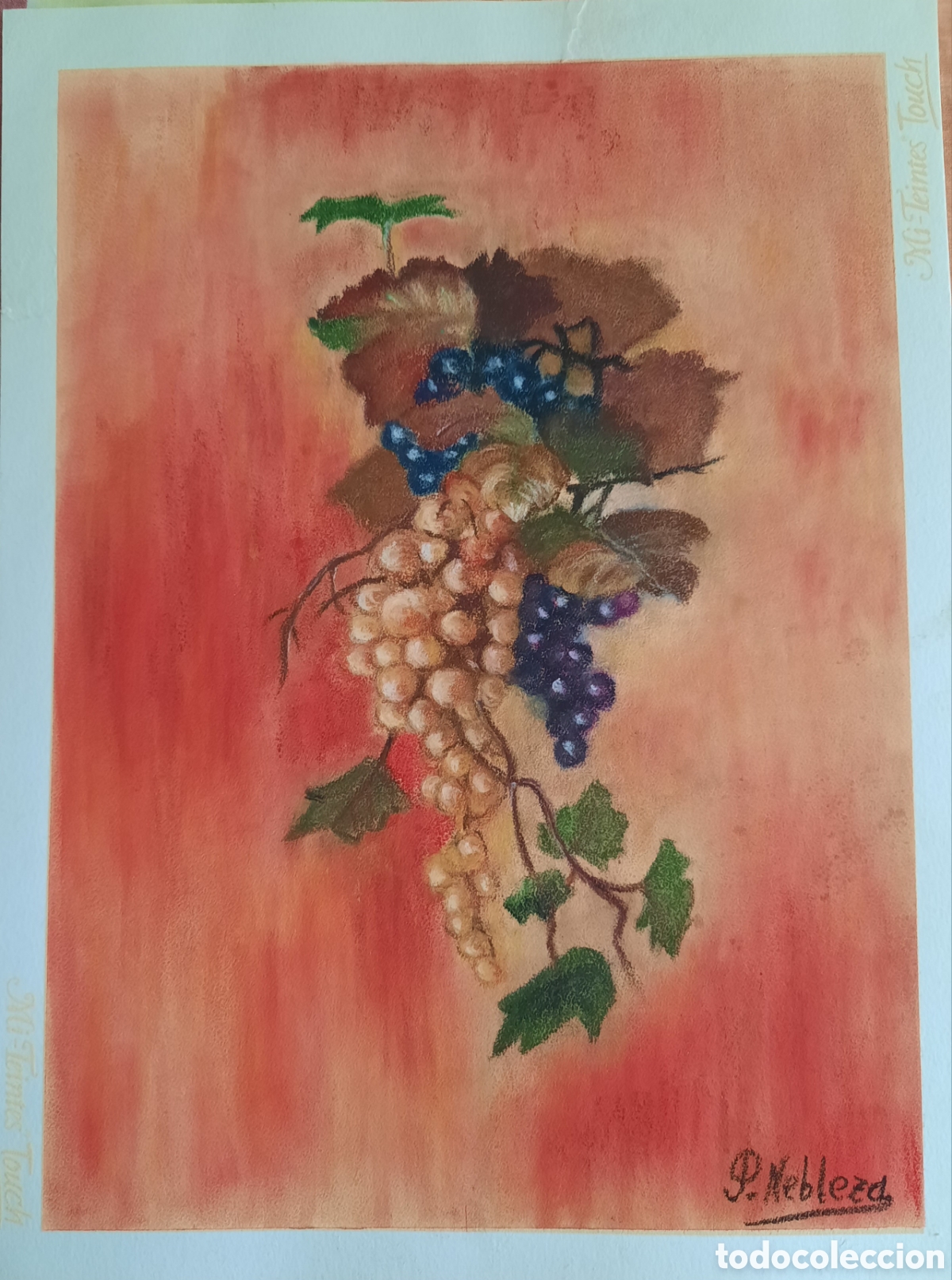 Otros objetos de arte: Cuadro t&eacute;cnica pastel - Foto 1