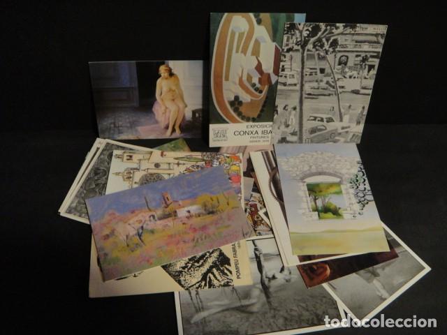 Otros objetos de arte: 20 tarjetas de exposiciones de arte - Foto 1