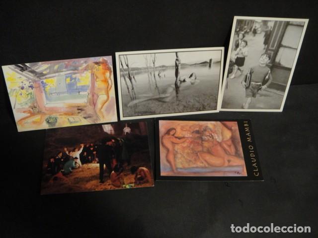 Otros objetos de arte: 20 tarjetas de exposiciones de arte - Foto 2