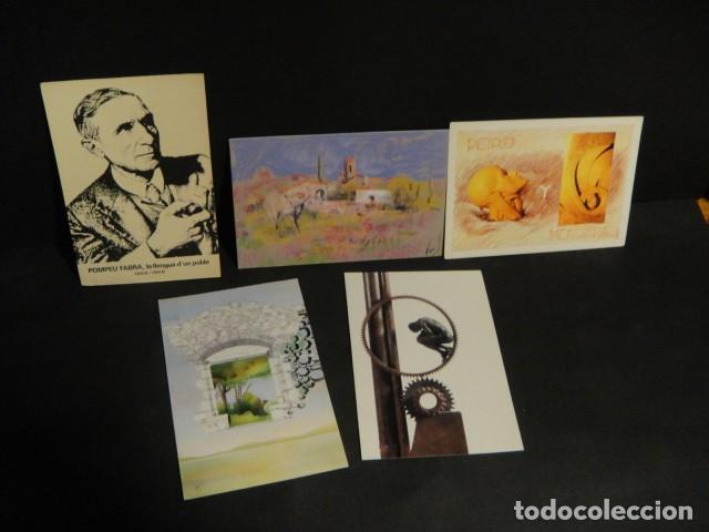 Otros objetos de arte: 20 tarjetas de exposiciones de arte - Foto 3