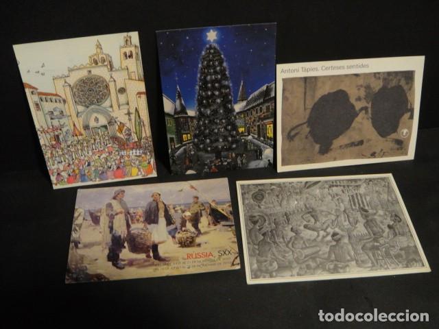 Otros objetos de arte: 20 tarjetas de exposiciones de arte - Foto 4