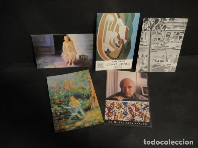 Otros objetos de arte: 20 tarjetas de exposiciones de arte - Foto 5