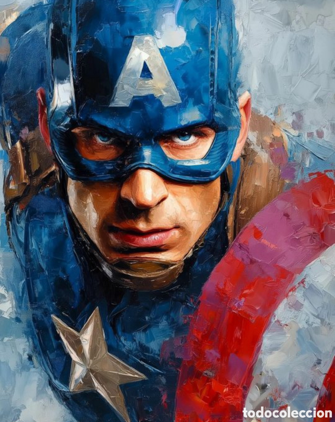 Otros objetos de arte: N 38 ESCUDO Y CORAJE : EL ROSTRO DE LA LIBERTAD - Foto 2