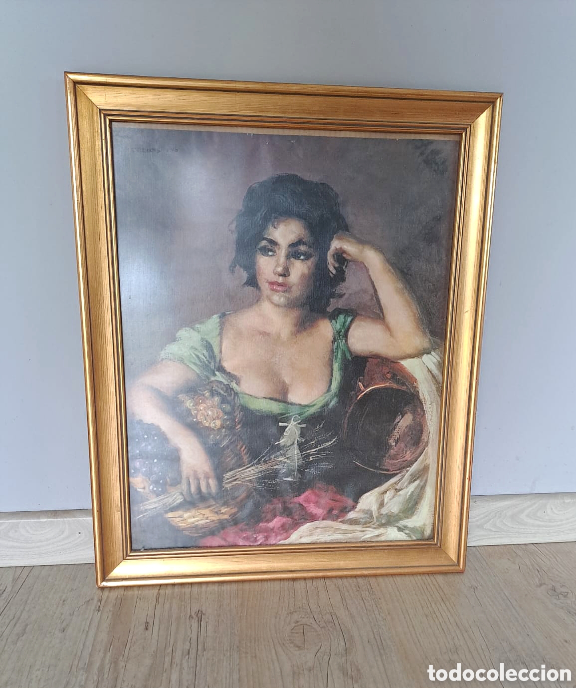 Otros objetos de arte: Cuadro Vendimia Freixas Viv&oacute; - Foto 2