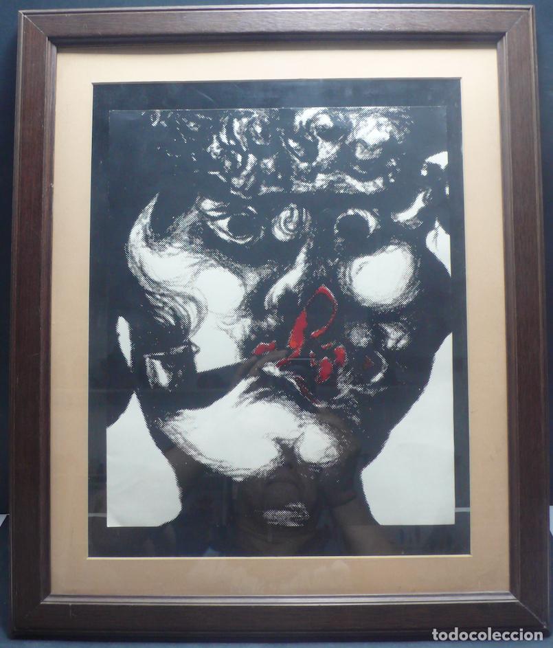 Otros objetos de arte: FRAGMENTO ORIGINAL DE CARTEL - Foto 1