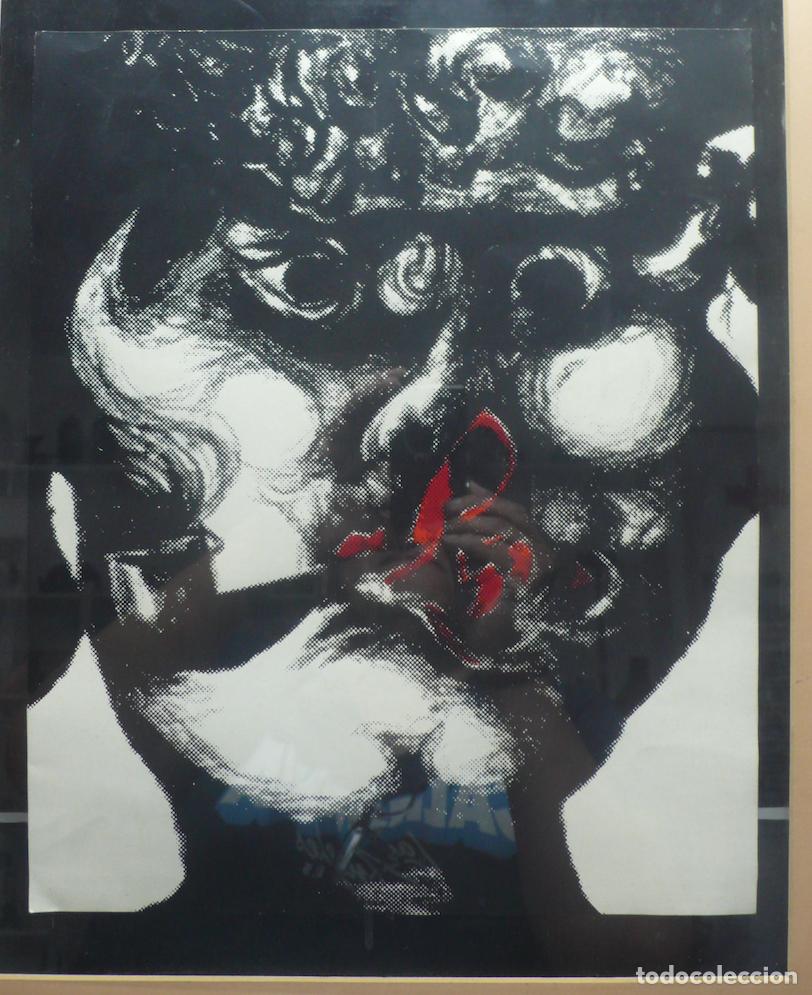 Otros objetos de arte: FRAGMENTO ORIGINAL DE CARTEL - Foto 2