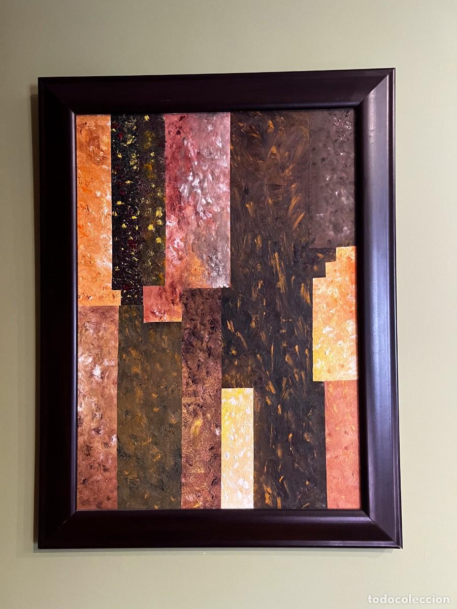 Otros objetos de arte: Cuadro abstracto enmarcado 80x60 - Foto 1