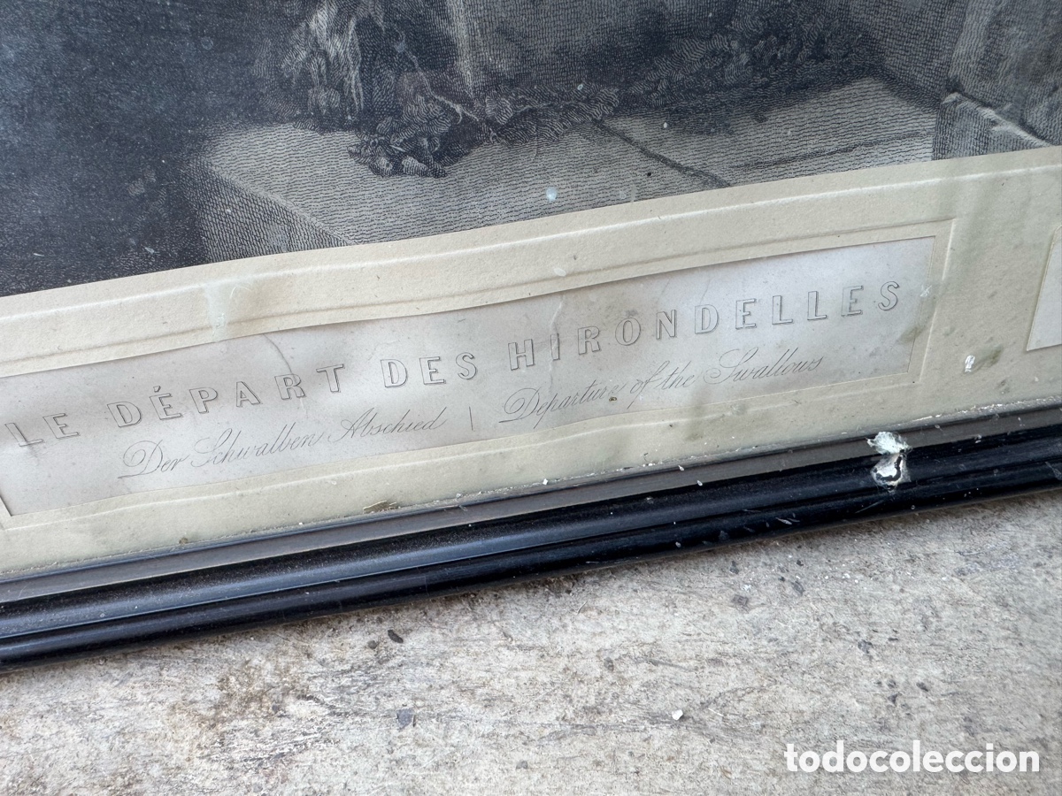 Otros objetos de arte: Grabado en marcado franc&eacute;s - Foto 3