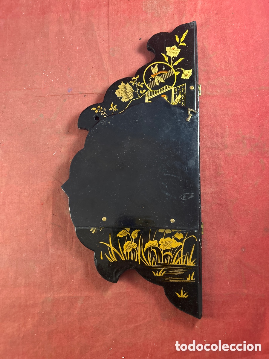 Otros objetos de arte: RINCONERA ORIENTAL LACADA EN NEGRO - Foto 6