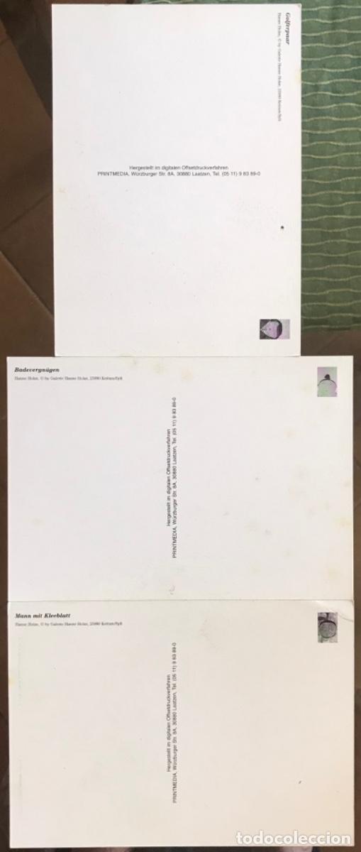 Otros objetos de arte: 3 Postales de HANNE HOLZE - SIN CIRCULAR - - Foto 2