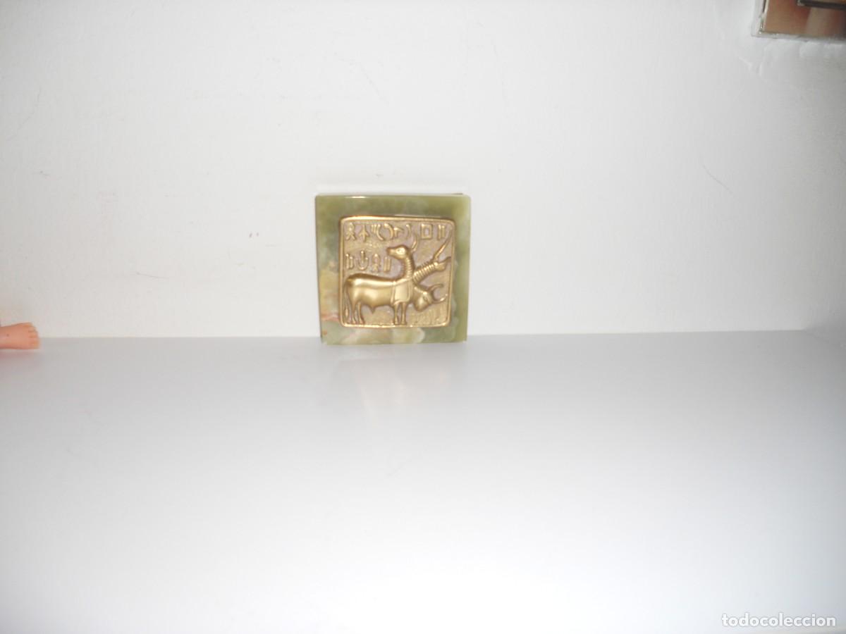 Otros objetos de arte: ANTIGUA PLACA ,,SEAL FROM MOENJODARO - Foto 2