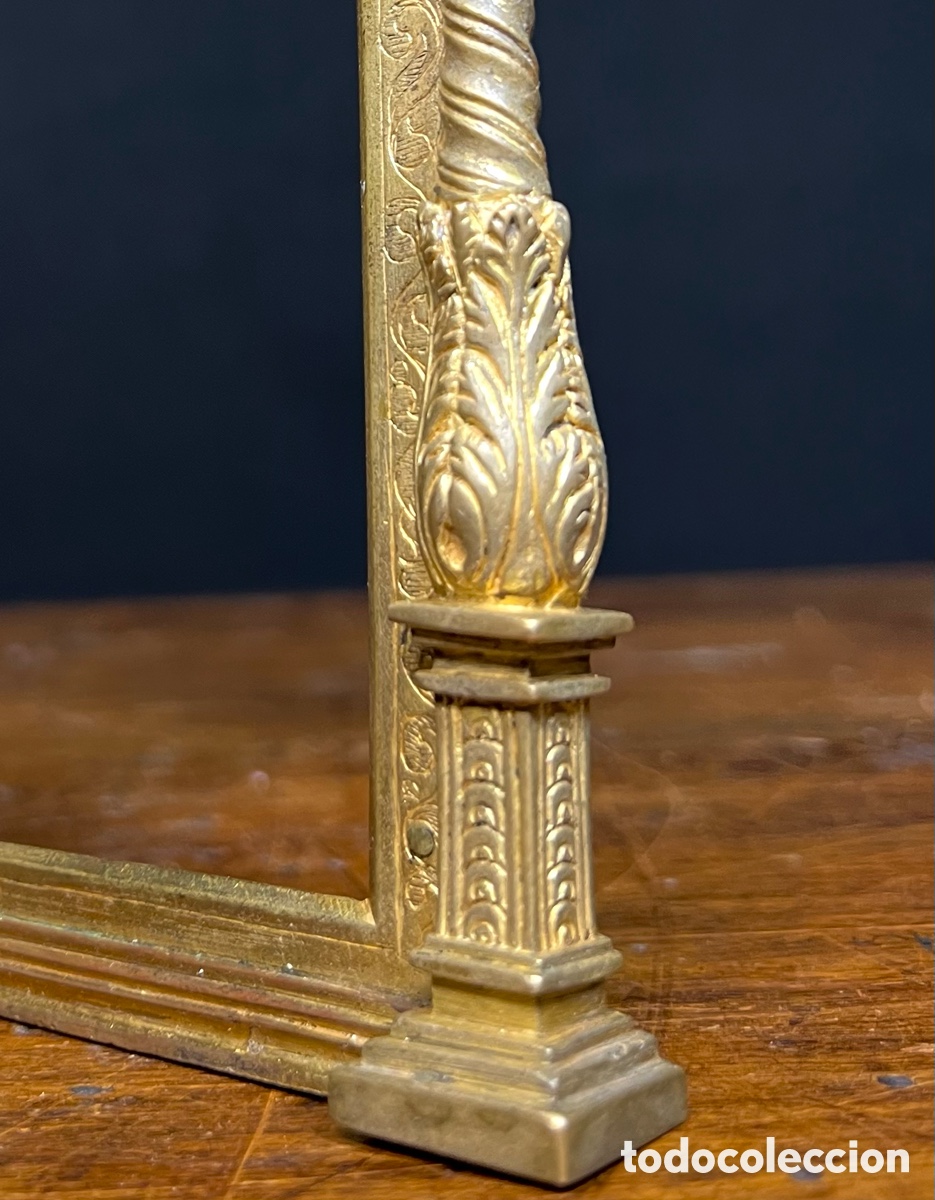 Otros objetos de arte: Marco en bronce dorado, S.XVI - XVII - Foto 5