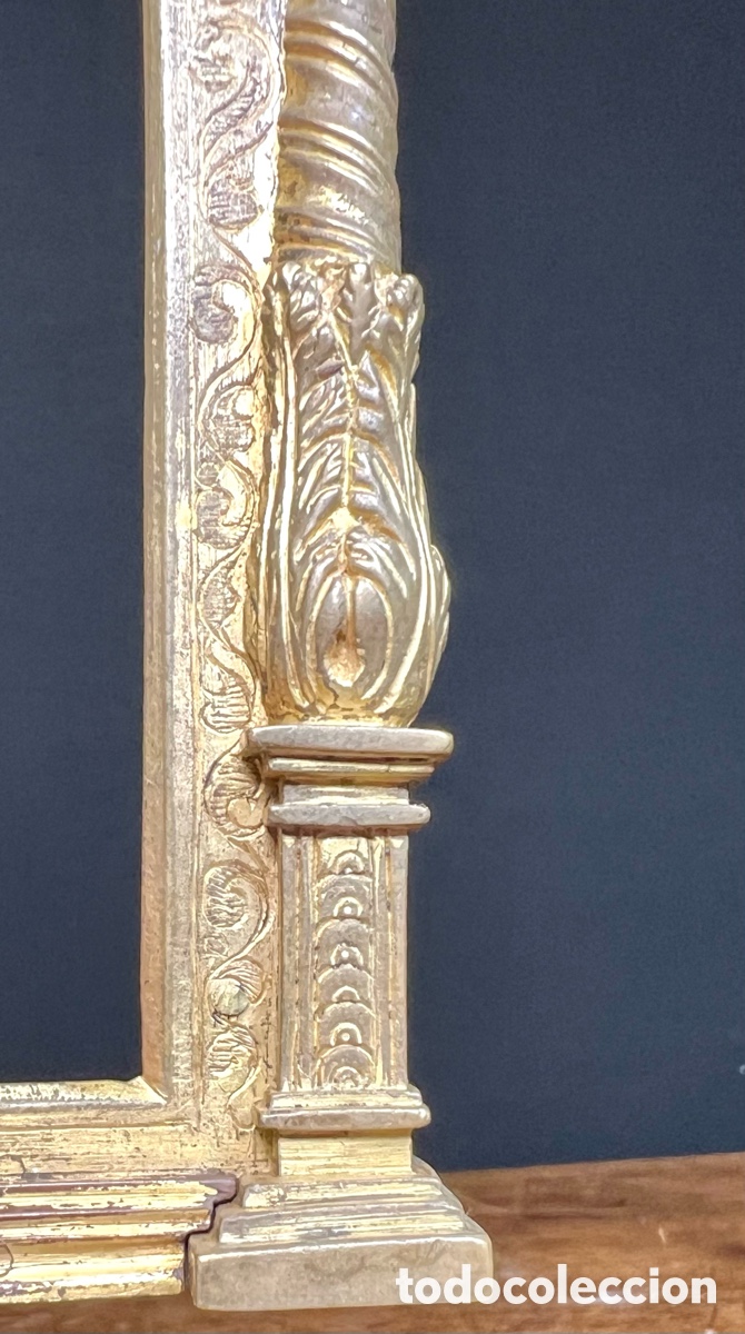 Otros objetos de arte: Marco en bronce dorado, S.XVI - XVII - Foto 9