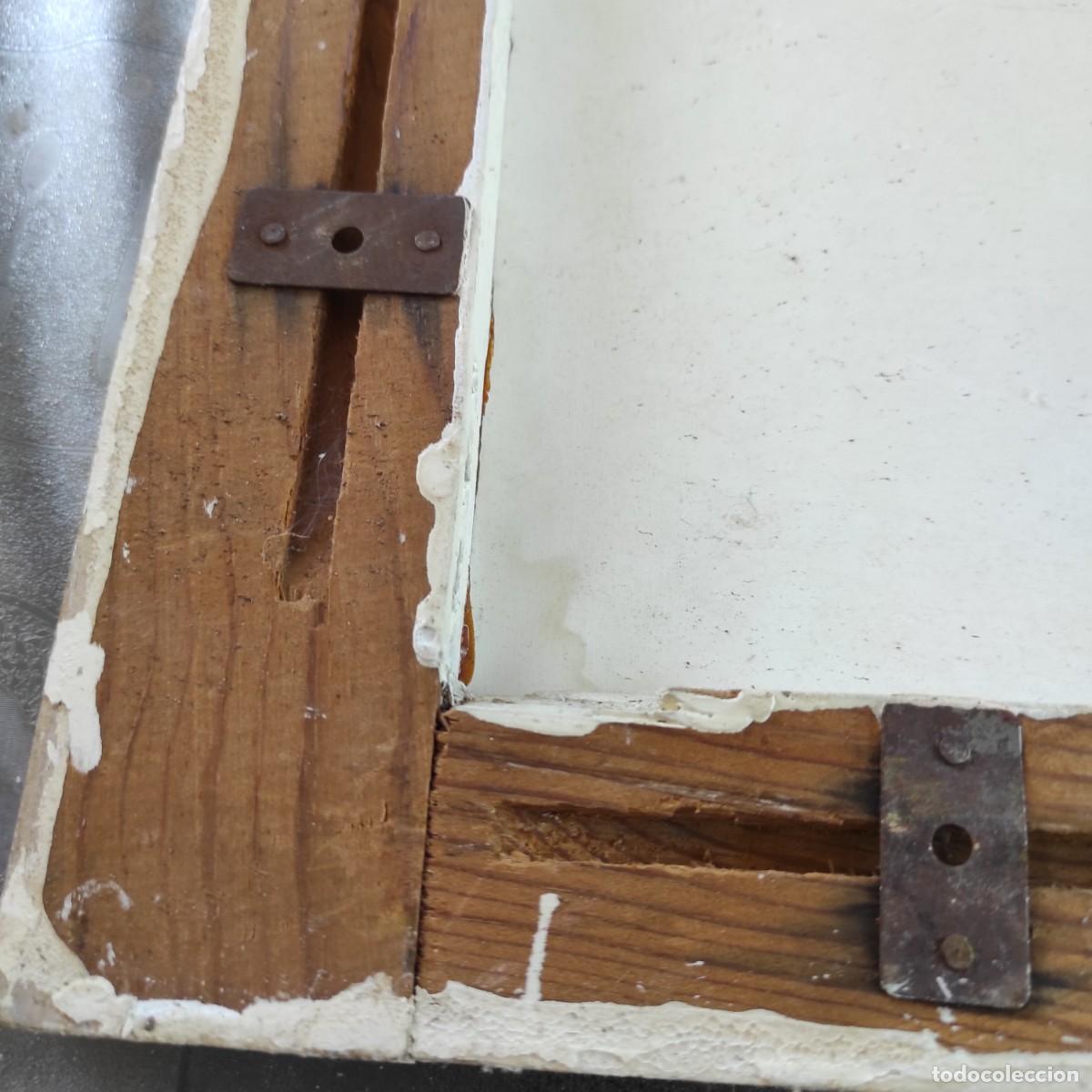 Otros objetos de arte: Cuadro cautivo en pl&aacute;stico marco de madera - Foto 6