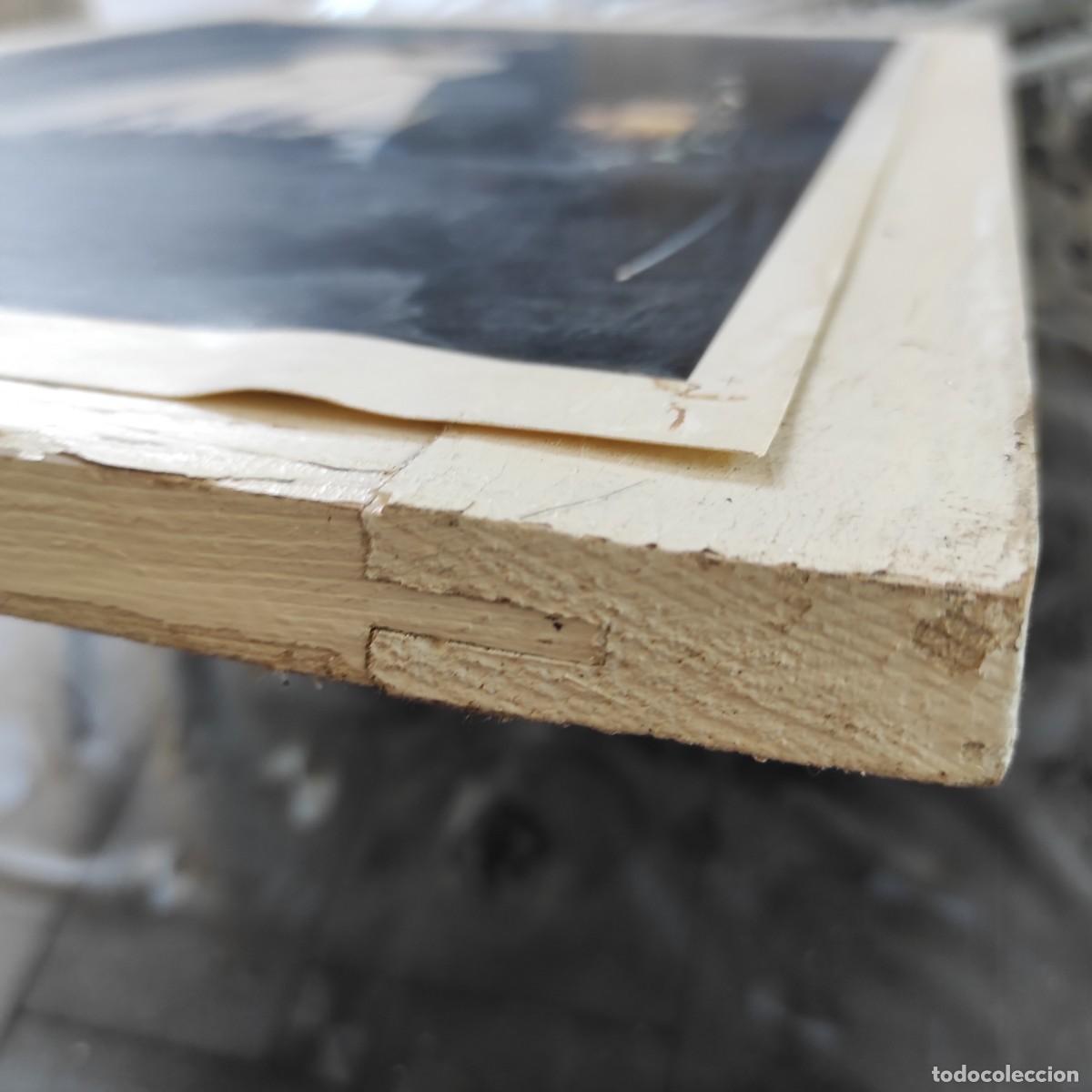 Otros objetos de arte: Cuadro cautivo en pl&aacute;stico marco de madera - Foto 7