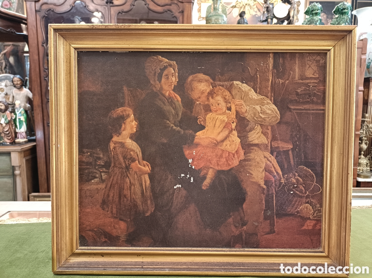 Otros objetos de arte: CUADRO IMPRESI&Oacute;N ENMARCADA 39x46CM CON MARCO - Foto 1