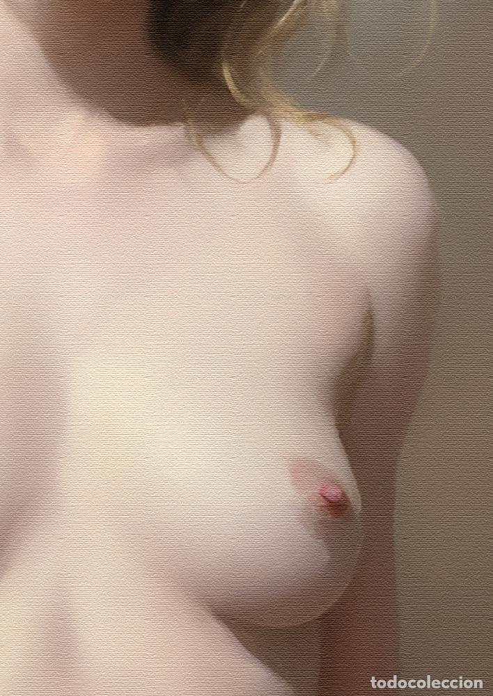 Otros objetos de arte: EMILY - IMPRESION EN LIENZO DE ALGOD&Oacute;N ( 73 X 54 cm ) - Foto 6