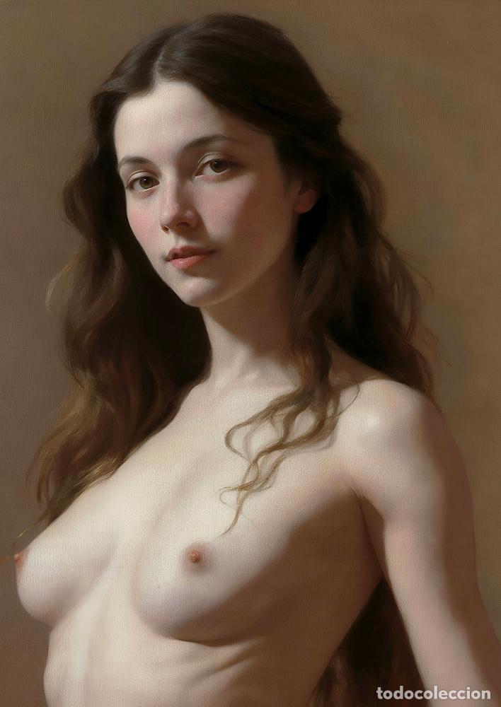 Otros objetos de arte: ELO&Iuml;SE - IMPRESION EN LIENZO DE ALGOD&Oacute;N ( 73 X 54 cm ) - Foto 2