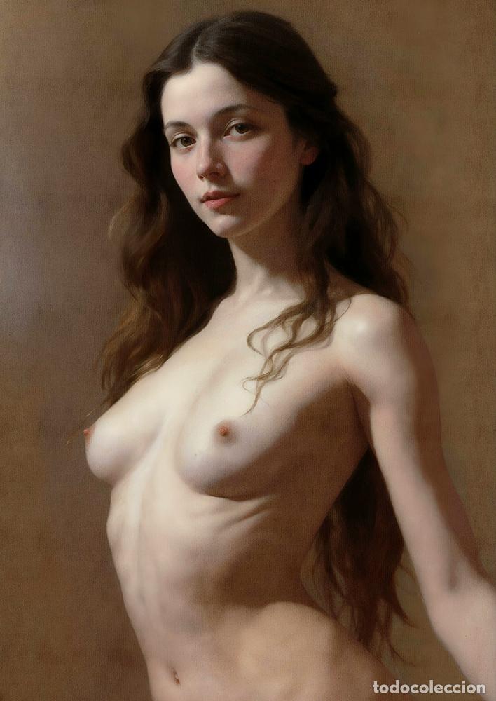 Otros objetos de arte: ELO&Iuml;SE - IMPRESION EN LIENZO DE ALGOD&Oacute;N ( 73 X 54 cm ) - Foto 1
