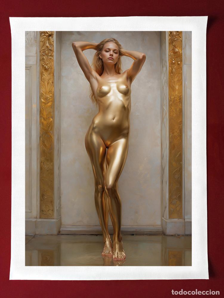 Otros objetos de arte: GLITTER - IMPRESION EN LIENZO DE ALGOD&Oacute;N ( 73 X 54 cm ) - Foto 5