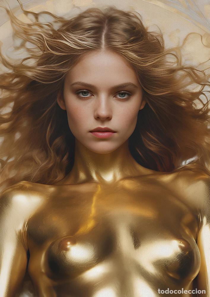 Otros objetos de arte: GLITTER II - IMPRESION EN LIENZO DE ALGOD&Oacute;N ( 73 X 54 cm ) - Foto 2