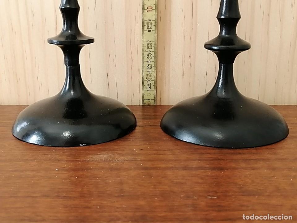 Otros objetos de arte: DOS CANDELABROS COPA DECORACI&Oacute;N - Foto 2