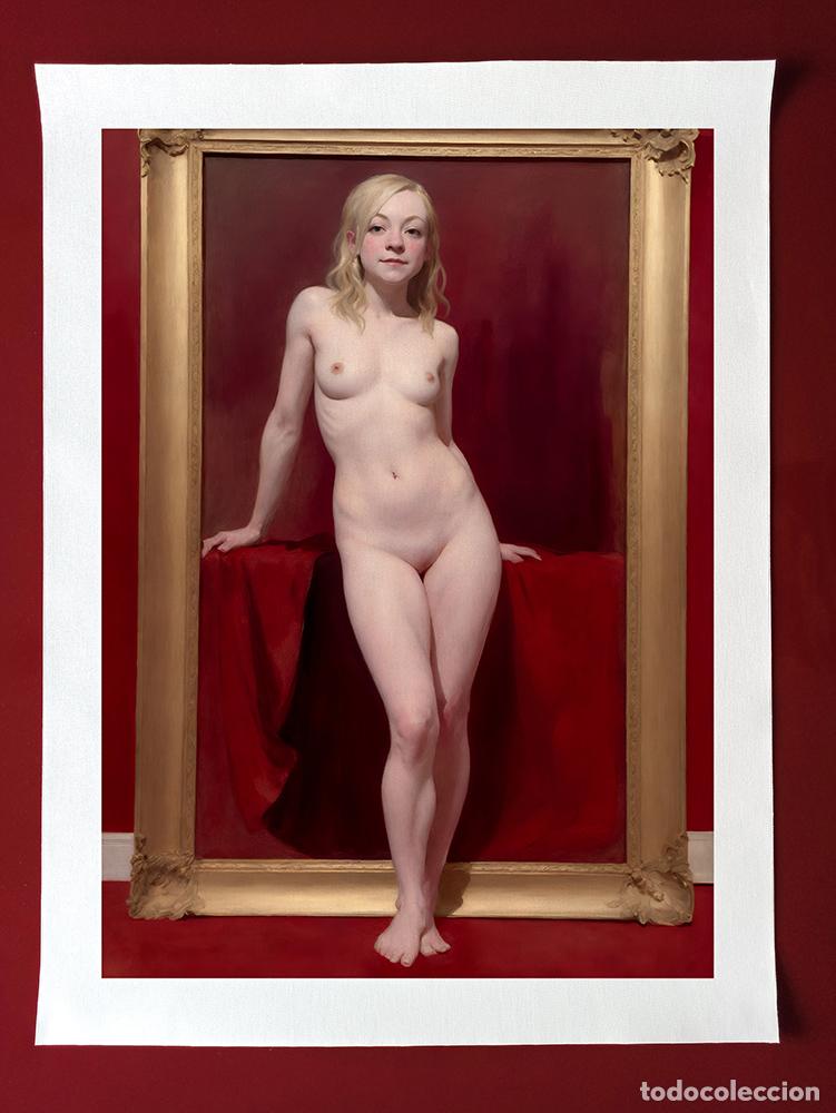 Otros objetos de arte: TROMPE LOEIL - IMPRESION EN LIENZO DE ALGOD&Oacute;N ( 73 X 54 cm ) - Foto 9
