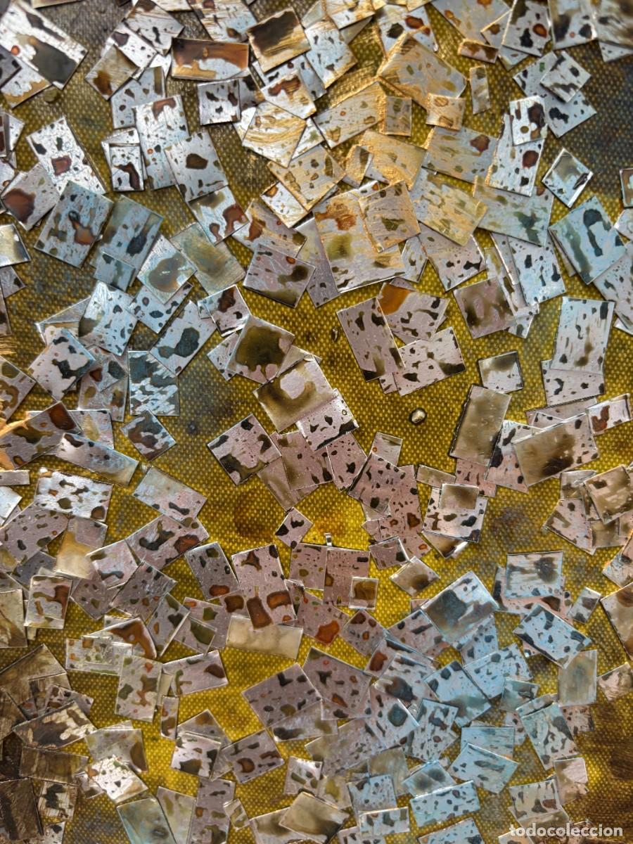 Otros objetos de arte: CUADRO OLEO SOBRE LIENZO CON FIRMA CON APLIQUES - Foto 3