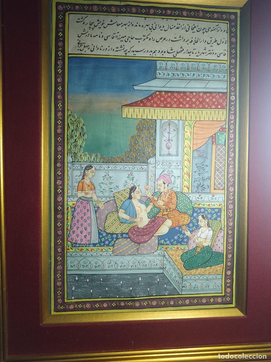 Otros objetos de arte: Pinturas miniatura india - Foto 1