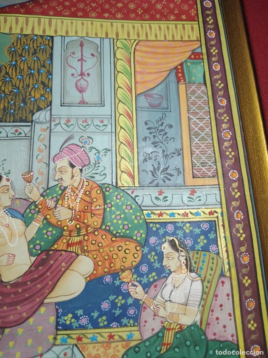 Otros objetos de arte: Pinturas miniatura india - Foto 2