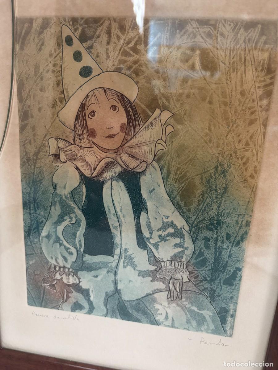 Otros objetos de arte: CUADROS ACUARELA Y TINTA CON FIRMA - Foto 3