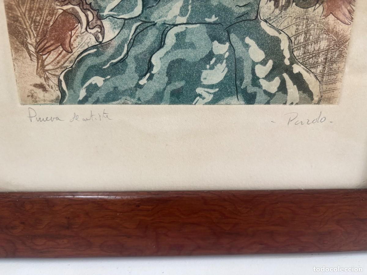 Otros objetos de arte: CUADROS ACUARELA Y TINTA CON FIRMA - Foto 4