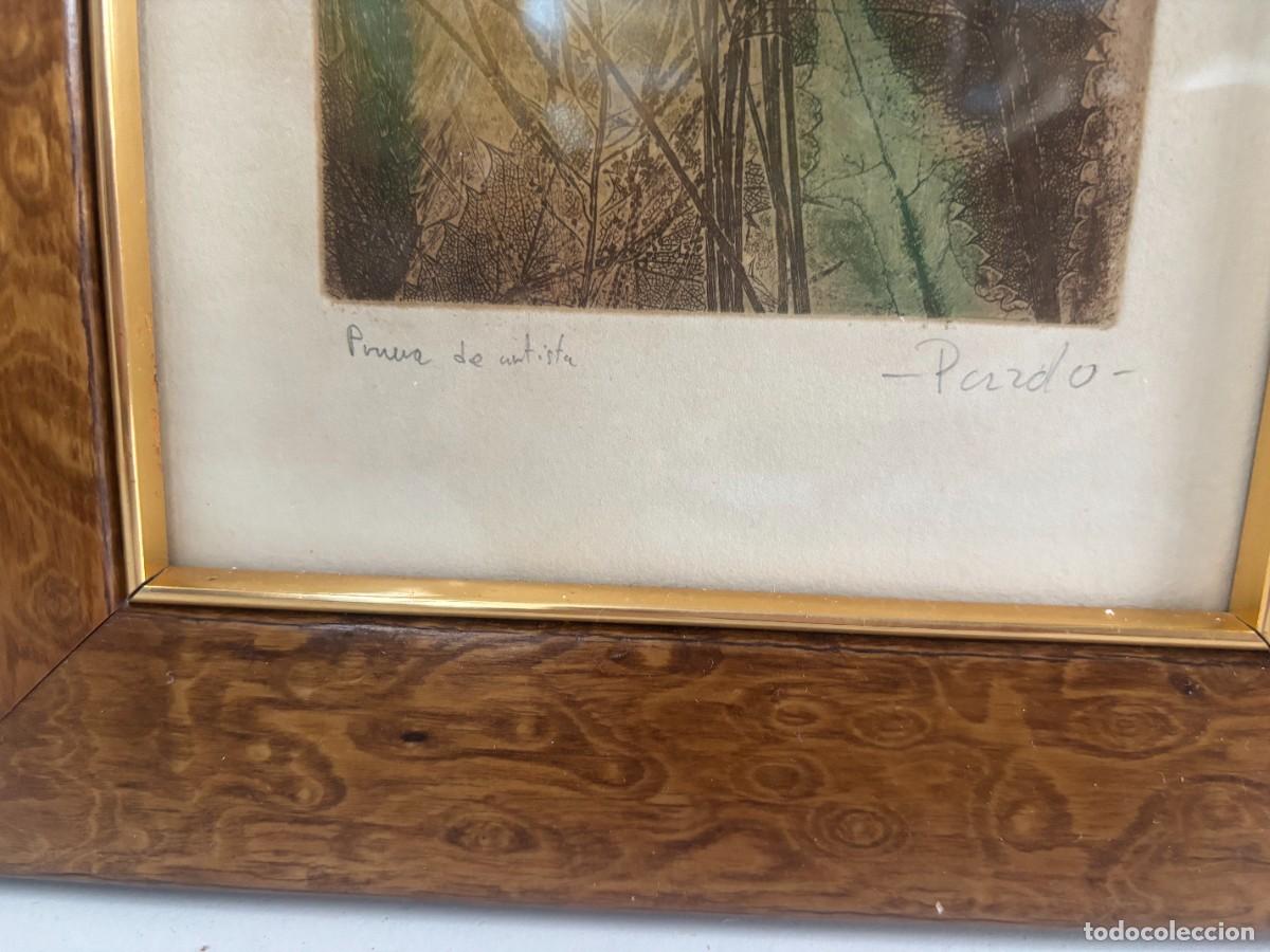 Otros objetos de arte: CUADRO ACUARELA CON FIRMA - Foto 2