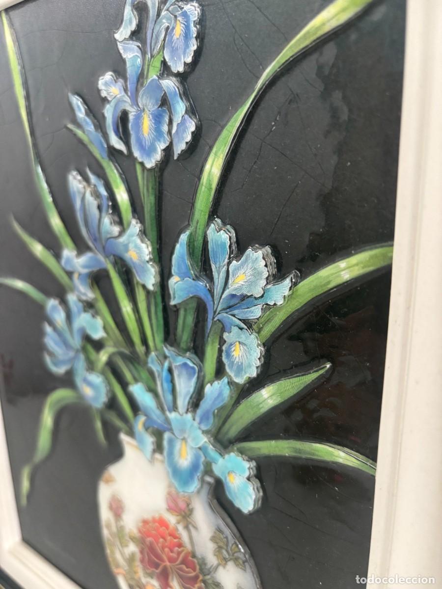 Otros objetos de arte: CUADROS LITOGRAFIA ESMALTADA EN RELIEVE - Foto 3