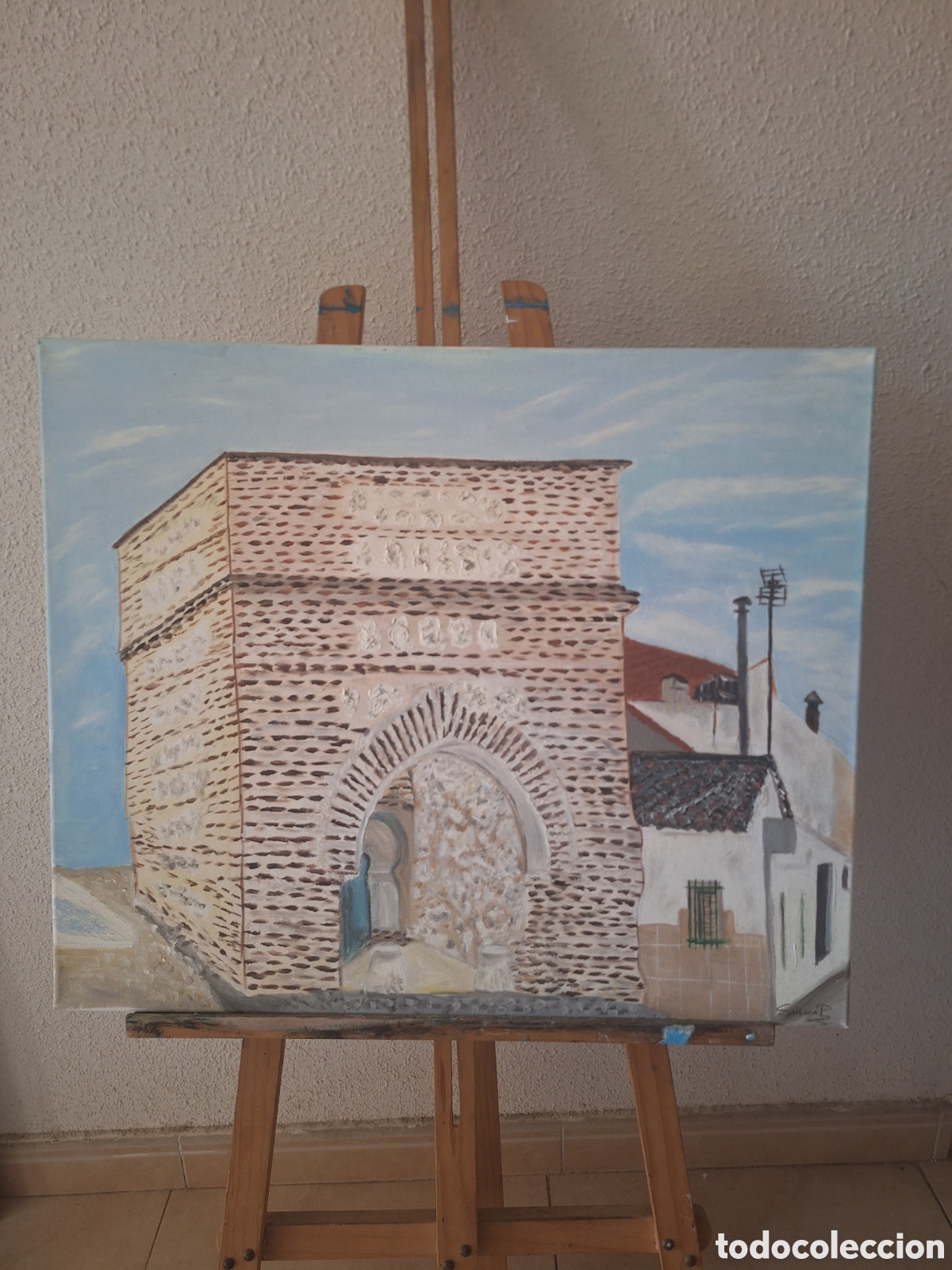 Otros objetos de arte: Puerta de Ugena en Acrilico - Foto 4