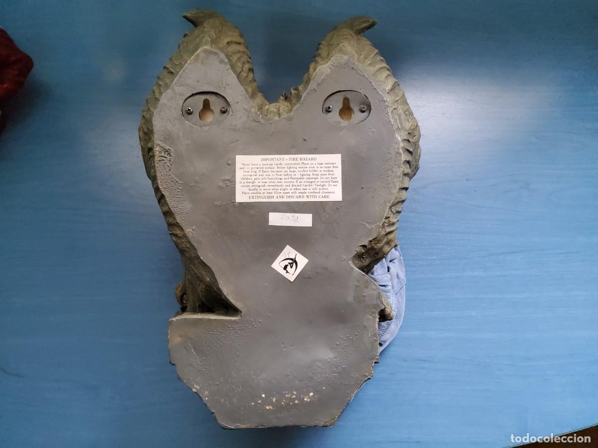 Otros objetos de arte: G&Aacute;RGOLA. PINTADA A MANO. PIEDRA ARTIFICIAL. - Foto 5