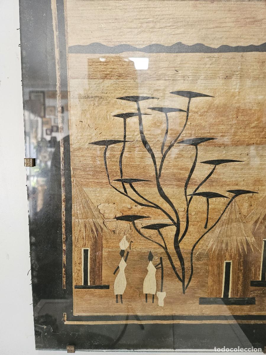 Otros objetos de arte: pintuira africana en papiro - Foto 2