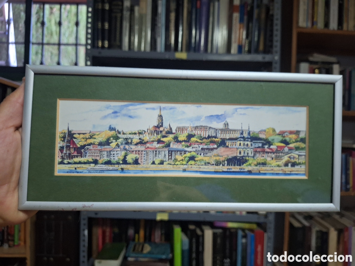 Otros objetos de arte: Cuadro panor&aacute;mica Budapest - Foto 1