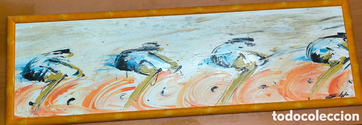 Otros objetos de arte: Cuadro &rdquo;Enric Aguilar&rdquo; - Foto 5