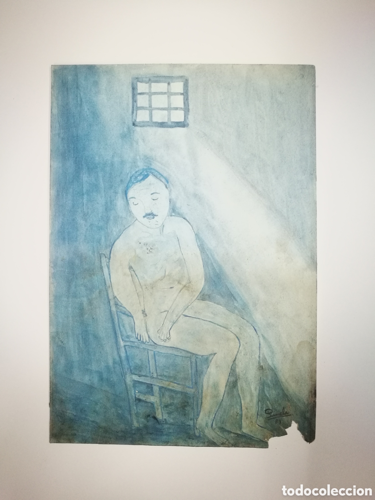 Otros objetos de arte: Colecci&oacute;n de seis pinturas acr&iacute;licas - Foto 4