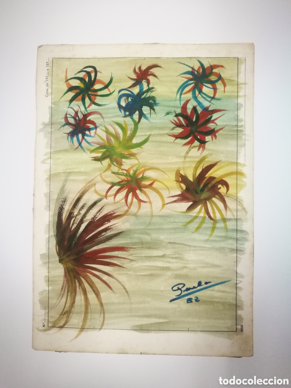 Otros objetos de arte: Colecci&oacute;n de seis pinturas acr&iacute;licas - Foto 6